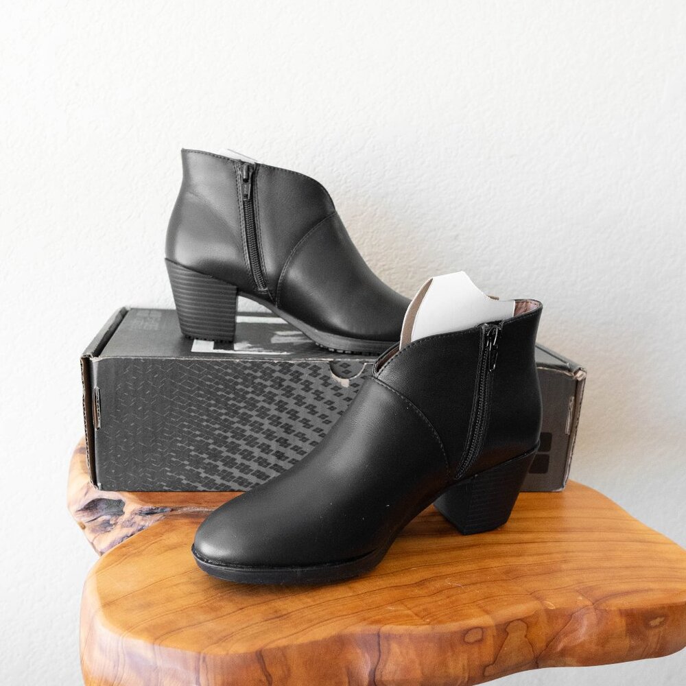 Shoes For Crews Black Ankle Boots